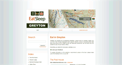 Desktop Screenshot of greyton.eatsleep.co.za