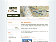 Tablet Screenshot of greyton.eatsleep.co.za