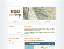 Tablet Screenshot of eatsleep.co.za